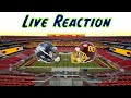 Seattle Seahawks at Washington Football Team | Live Game Reaction