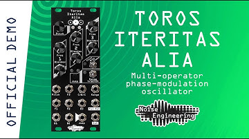 Toros Iteritas Alia multi-operator oscillator fom Noise Engineering