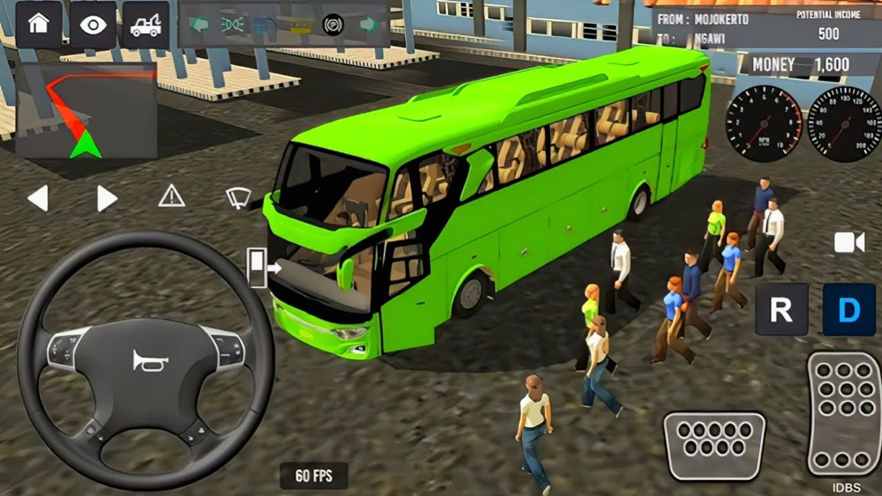 🚍 Indonesia Bus Simulator 2024 – Real Road Driving Experience in 4K 😱