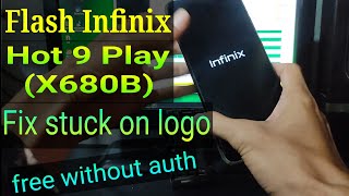 Flash Infinix Hot 9 Play (X680B) Via Sp flashtool