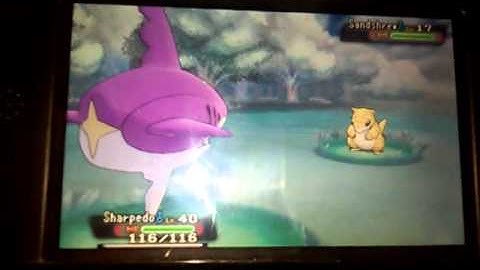 Pokemon ORAS: Shiny Sharpedo!!
