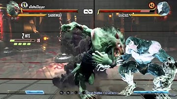 killer instinct - sabrewulf manuels combos