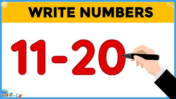 Writing Numbers 11-20 | How to Write Numbers11-20 | write numbers 11-20 | Numbers 11-20 | #numbers