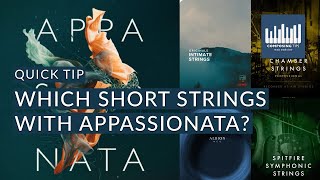 Which short strings to use with Appassionata?