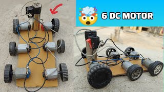 High Speed DC Motor Car | Using 6  DC Motor