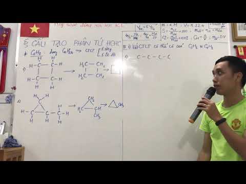 Video Hướng dẫn viết CTCT của C3H6 và C4H8 - youtube