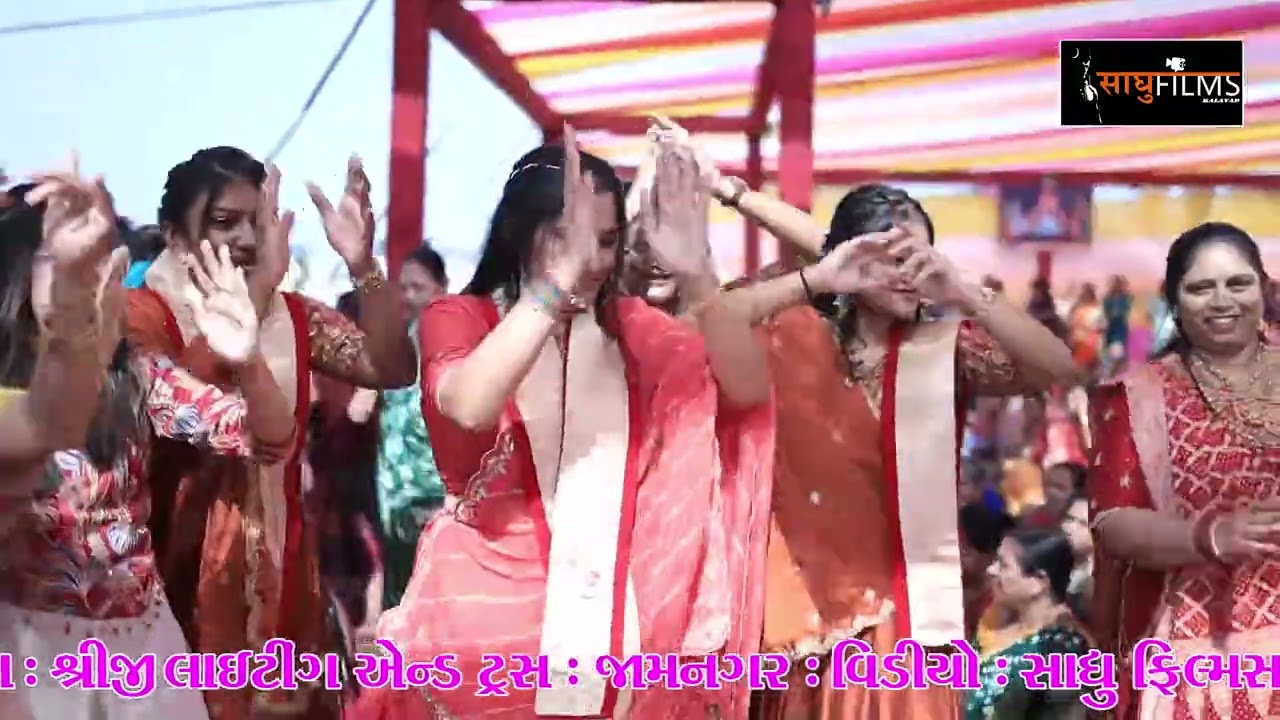 નંદ ઘેર આનંદ ભયો || જે ડી ધોળકિયા સ્કૂલ મનોરથ || Sadhu Films Kalavad