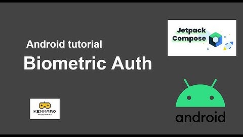 Biometric Authentication for Android + JetpackCompose