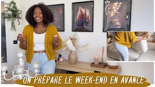 #VLOG MORNING ROUTINE ON PRÉPARE LE WEEK-END EN AVANCE