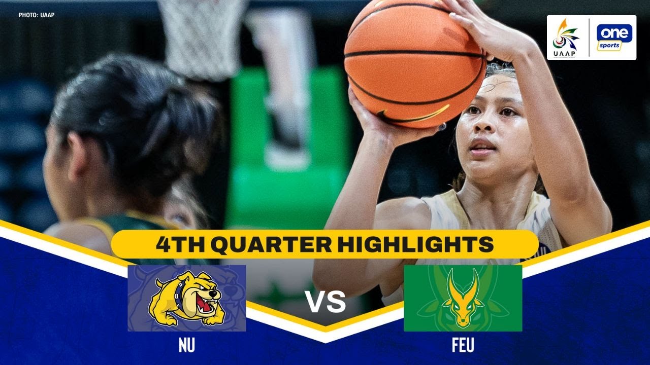 NU vs. FEU | 4TH QUARTER HIGHLIGHTS | UAAP SEASON 88 WOMEN’S BASKETBALL ...