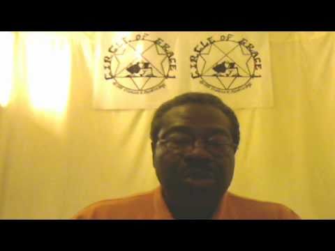 Bishop Francis E. Revels - Bey on his Circle of Gr...