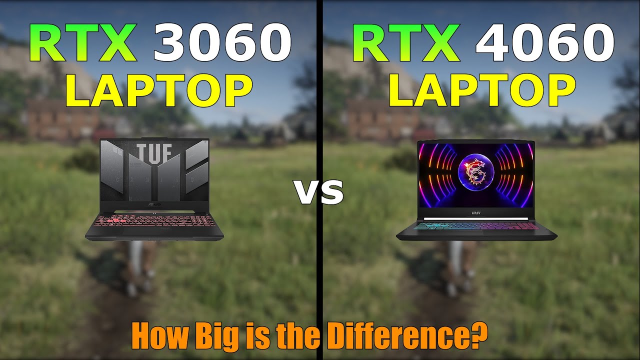 RTX 4060 - Laptop vs Desktop // Test in 8 Games