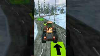 Snow Offroad Construction Excavator offline Android gameplay screenshot 2