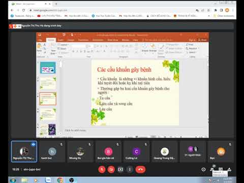 Video Môn học Vi sinh ký sinh trùng, B2, 3/4/2022 - youtube