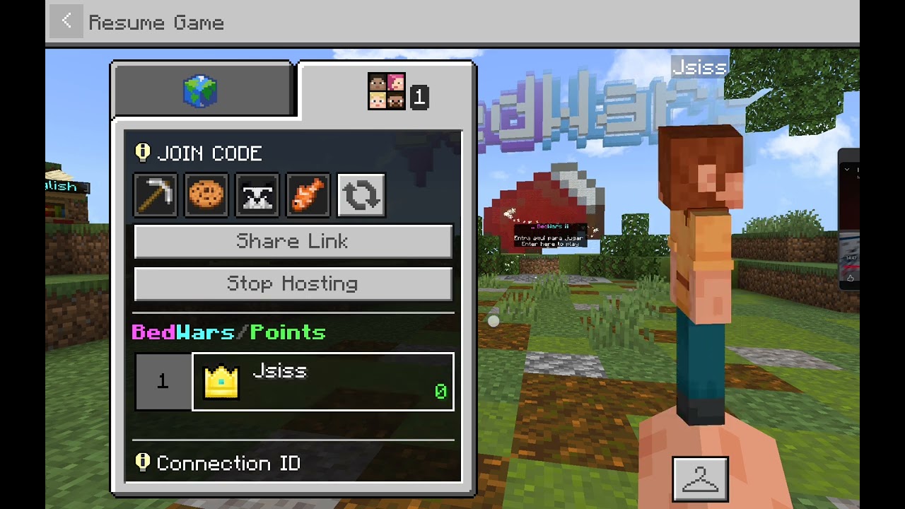 Come join my server on my Minecraft education edition