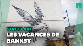 Banksy revendique une série d'œuvres apparues en Angleterre