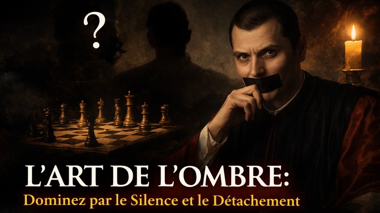 L'ART DE L'OMBRE : Dominez par le Silence et le Détachement (Psychologie Noire)
