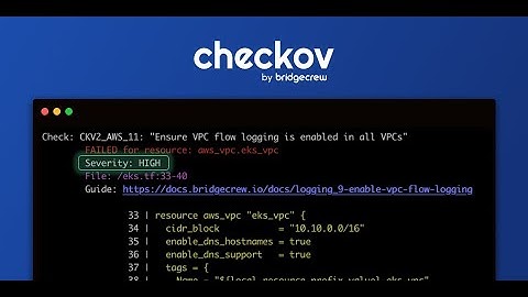 Policy severities in Checkov: How to include severity filters in skip and fail flags