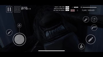 Alien Isolation - Survivor Mode -  Basement - iOS Android Gameplay Walkthrough #Killed by #Alien