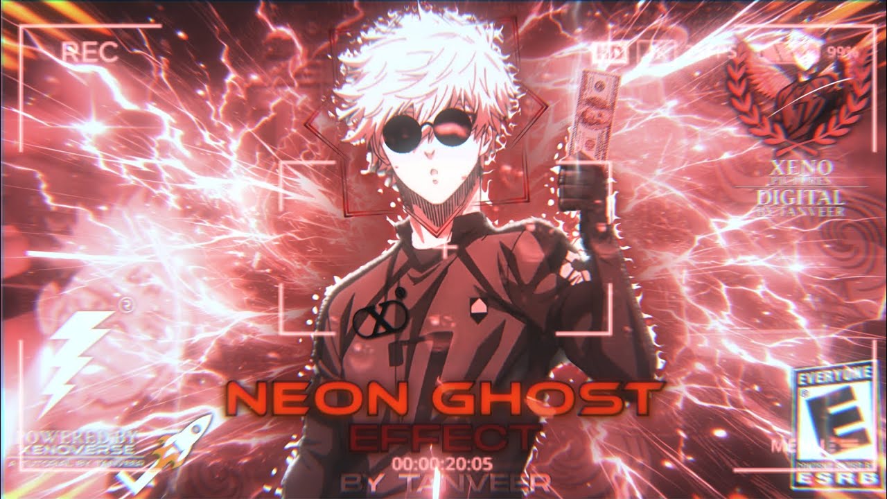 How To Make Neon Ghost Effect In Alight Motion Tutorial - YouTube
