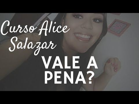 CURSO DE MAQUIAGEM DA ALICE SALAZAR