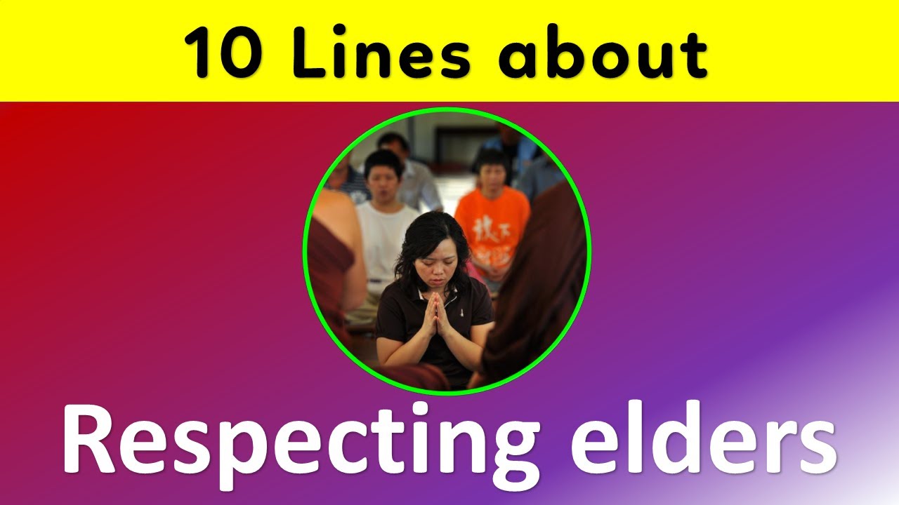 we should respect our elders speech