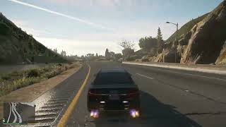 Driving 2020 Audi A6 in awesome RTX Graphics . GTA V Gameplay.