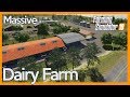 FS19 - Building A Massive Dairy Farm - Timelapse