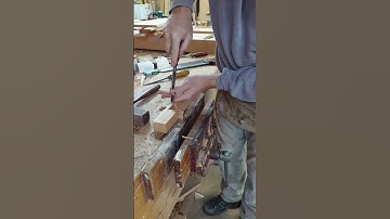 Dovetail Halflap (Secret Dovetail) #shorts