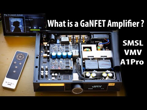 SMSL VMV A1Pro Amp with Gallium Nitride Field-Effect Transistors