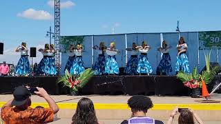 Aloha Festival 2024 - 8 Pauoa liko lehua