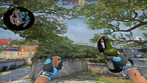 Overpass - Divider Molotov from fountain