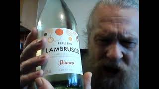 LAMBRUSCO BIANCO CHEAPEST WINE BEER REVIEW HIC!