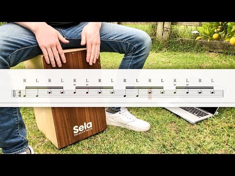 Cajon Lesson: Beginner Control and Dynamics Exercise