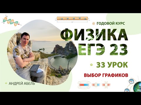 33 урок — Выбор графиков- ГОДОВОЙ КУРС Физика 2023 Абель