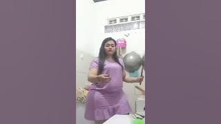 Mami Stw Montok Asli Bokong nya Semok Banget⁉️Tante Stw Live Tiktok Sambil Masak‼️Pake Daster Tipis 