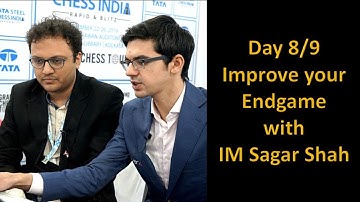 Day 8/9: Improve your endgame with IM Sagar Shah | Rook vs Pawns