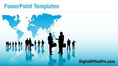 Business Networking PowerPoint Template Backgrounds - DigitalOfficePro #02686W
