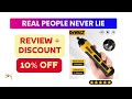 DEWALT Cordless Electric Screwdriver Review And Discount - 3 6V 5N m Power & Long Battery Life