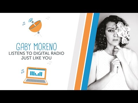 Gaby Moreno Listens to Digital Radio Just Like You