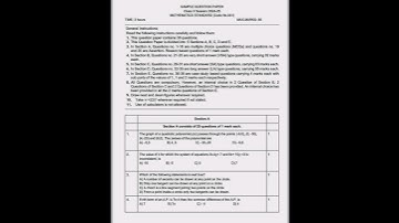 Maths Paper - Class 10 (Previous Year)
