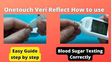 How to Use OneTouch Verio Reflect 💉 | Step-by-Step Glucose Meter Guide!