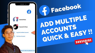 How to Add Multiple Accounts on Facebook !