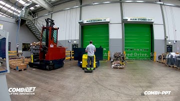 Combilift - Combi-PPT: Loading a container