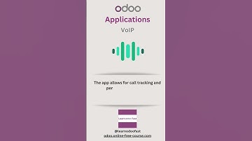 Odoo Applications - VoIP