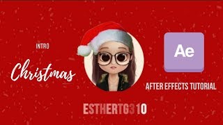 EASY CHRISTMAS INTRO |  AFTER EFFECTS TUTORIAL