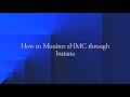 How to monitor zHMC through Instana