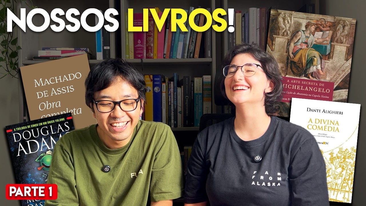 Mostrando a nossa estante de livros! | Parte 1