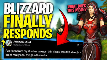 Blizzard Responds About "Classic Plus Being CANCELED"