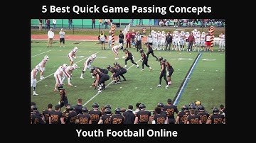 5 Best Quick Game Passing Concepts